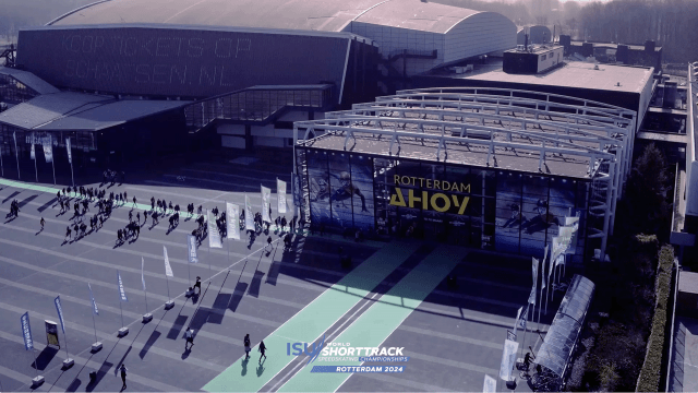 Ticketverkoop gestart voor ISU WK Shorttrack in Ahoy, maart 2024